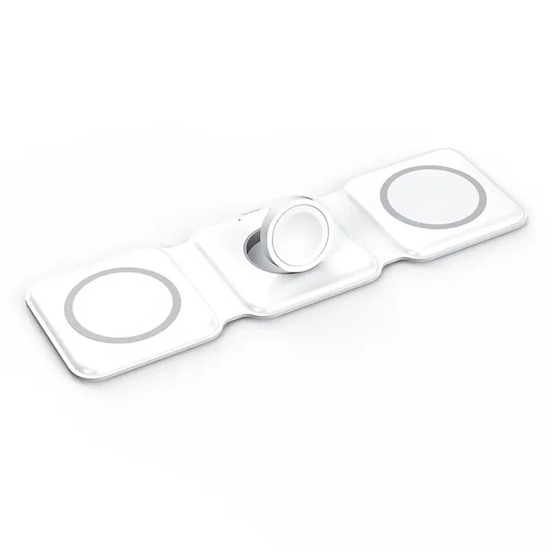 Chargeur Magnétique Pliable 3-en-1 Novelia